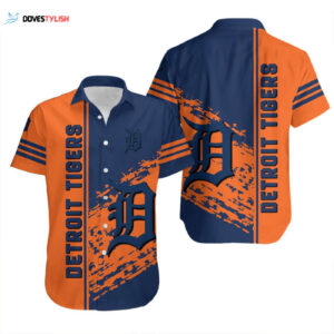 Detroit Tigers Hawaiian Shirt: Perfect Baseball Fan Gift Summer Aloha Style