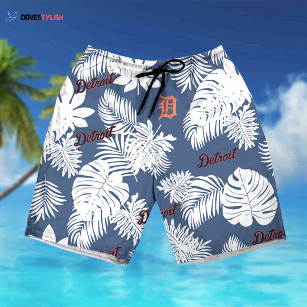 Detroit Tigers Logo Aloha Hawaiian Shirt – Summer Ready and Stylish!