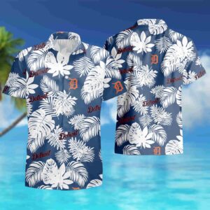 Detroit Tigers Logo Aloha Hawaiian Shirt – Summer Ready and Stylish!