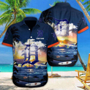 Detroit Tigers MLB-Custom Hawaii Shirt  For Men Women