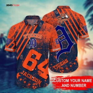 Detroit Tigers MLB Personalized Hawaiian Shirt - Custom Gift for Men and Women