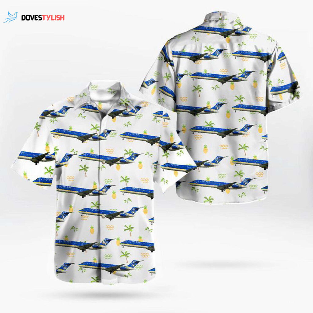 Unique AirTran Airways Boeing 717-231 Milwaukee Brewers Livery Hawaiian Shirt – Perfect Gift