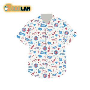 Chicago Cubs Red White Cubbie Blue Hawaiian Shirt Giveaway – Limited Time Offer!