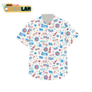 Chicago Cubs Red White Cubbie Blue Hawaiian Shirt Giveaway - Limited Time Offer!