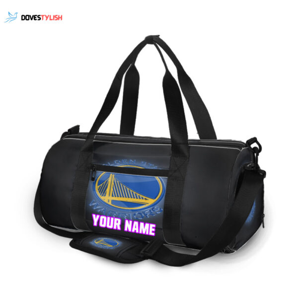 Golden State Warriors Emblem Unisex Gift Tee 2025 Personalized Name Travel Bag Gym Bag