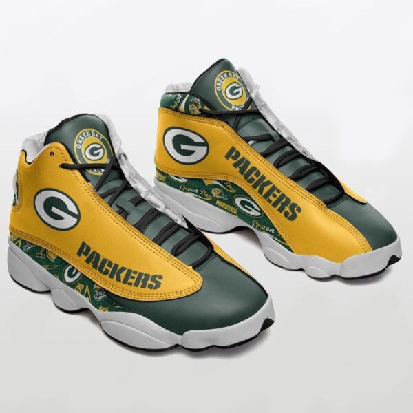 Green Bay Packers Air Jordan 13 Custom Sneakers – Perfect Gift for Fans
