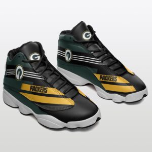 Green Bay Packers Air Jordan 13 Sneakers – Limited Edition NFL Shoes