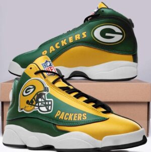 Green Bay Packers Air Jordan 13 Sneakers - Men s & Women s NFL Shoes