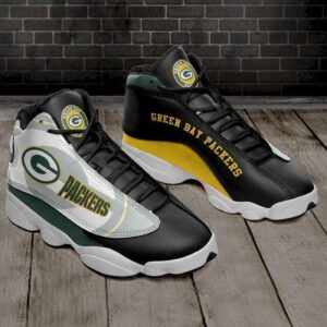 Green Bay Packers Air Jordan 13 Sneakers: Sport Shoes for Men and Women