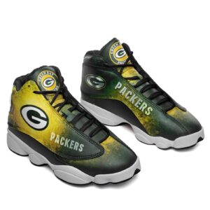 Green Bay Packers Air Jordan 13 Sneaker Shoes – Official NFL Merchandise