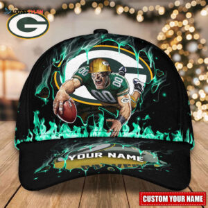 Green Bay Packers Custom Name Classic, Baseball Caps  Gift for Men Women
