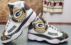 Green Bay Packers Jordan 13 Shoes CH – Official NFL Footwear