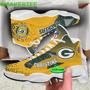 Custom Green Bay Packers Jordan 13 Shoes - Personalize Your Game Day Style