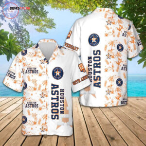 Houston Astros 60th Year Unisex Hawaiian Shirt - Official MLB Merchandise