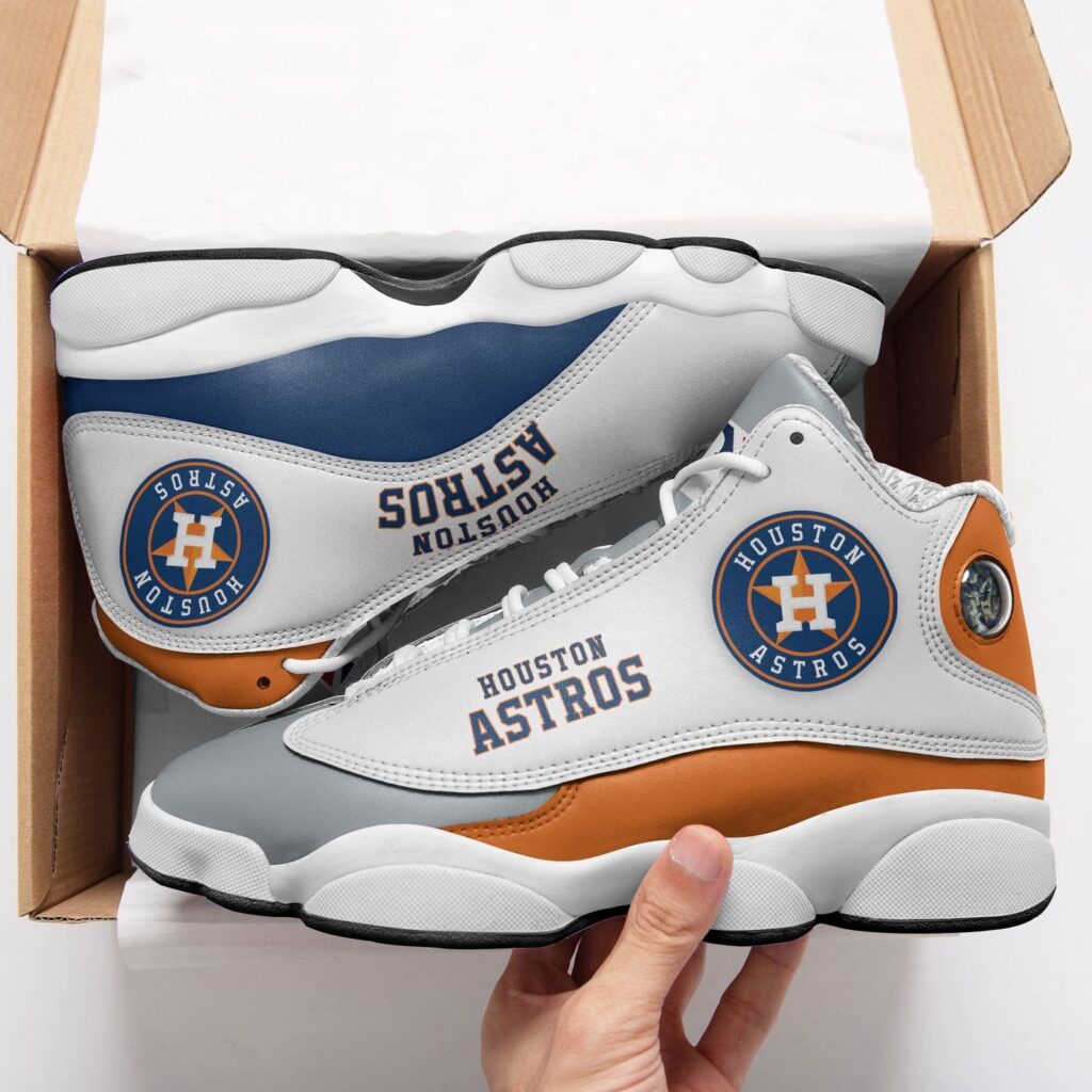 Authentic Houston Astros Air Jordan 13 Sneakers 869 – Unisex Shoes Gift