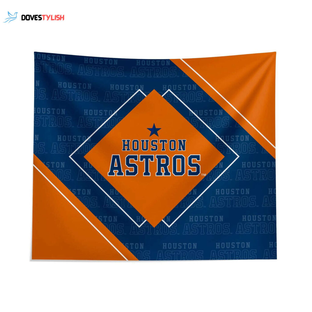 Houston Astros Boxed Tapestry: Official MLB Team Logo Wall Decor