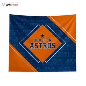 Houston Astros Boxed Tapestry: Official MLB Team Logo Wall Decor