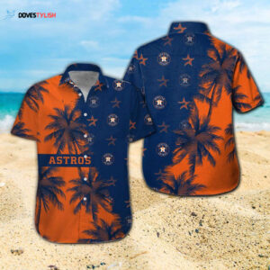 Official Houston Astros #8 Hawaiian Shirt - MLB Fan Gear