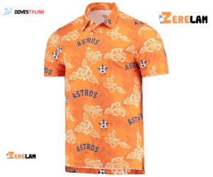 Official Houston Astros Hawaiian Summer Shirt - Perfect for Baseball Fans!