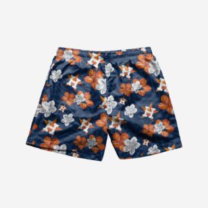 Official Houston Astros Hibiscus Swim Trunks – Perfect for Fans!