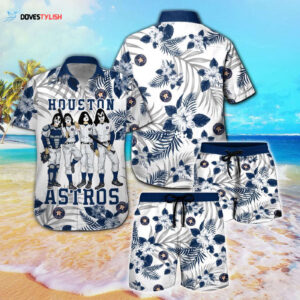 Houston Astros & Kiss Hawaiian Shirt - Unique MLB Band Collaboration