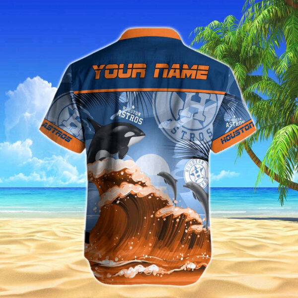 Houston Astros MLB-Hawaiian Shirt Custom  For Men Women