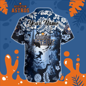 Houston Astros MLB-Hawaiian Shirt Custom  For Men Women