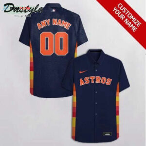 Custom Houston Astros Hawaiian Shirt - Personalize Your MLB Style!
