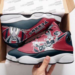 Exclusive Houston Texans Air Jordan 13 Custom Sneakers - Perfect Gift for Fans