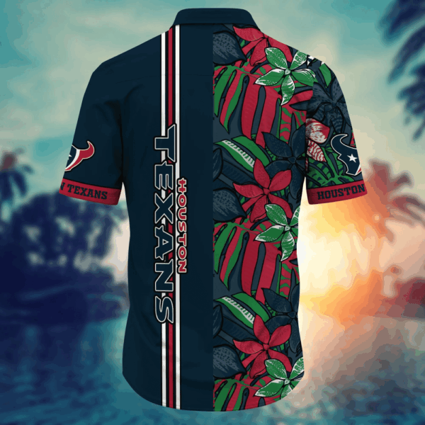 Houston Texans NFL Flower Hawaii Shirt   For Fans, Summer Football Shirts
