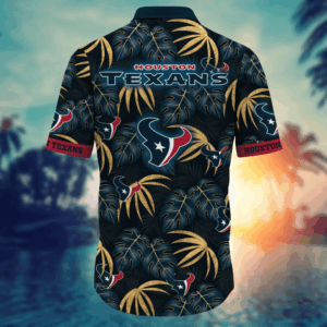 Houston Texans NFL Flower Hawaii Shirt   For Fans, Summer Football Shirts