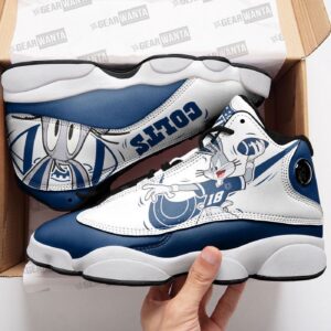 Indianapolis Colts Bugs Bunny Air Jordan 13 Sneaker Custom – Perfect Gift for Fans