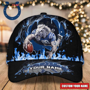 Indianapolis Colts Custom Name Classic, Baseball Caps  Gift for Men Women