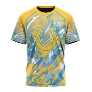 Indianapolis Colts Fearless Against Childhood Cancers Unisex T-Shirt For Fans Gifts 2025