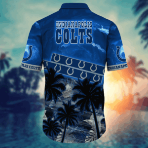 Indianapolis Colts NFL Flower Hawaii Shirt   For Fans, Summer Football Shirts