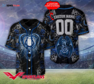 Indianapolis Colts Personalized Baseball Jersey