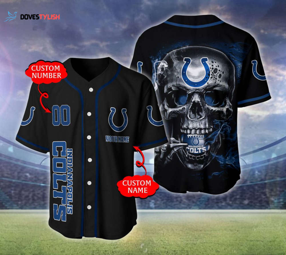 Indianapolis Colts Personalized Baseball Jersey Indianapolis Colts Personalized Baseball Jersey