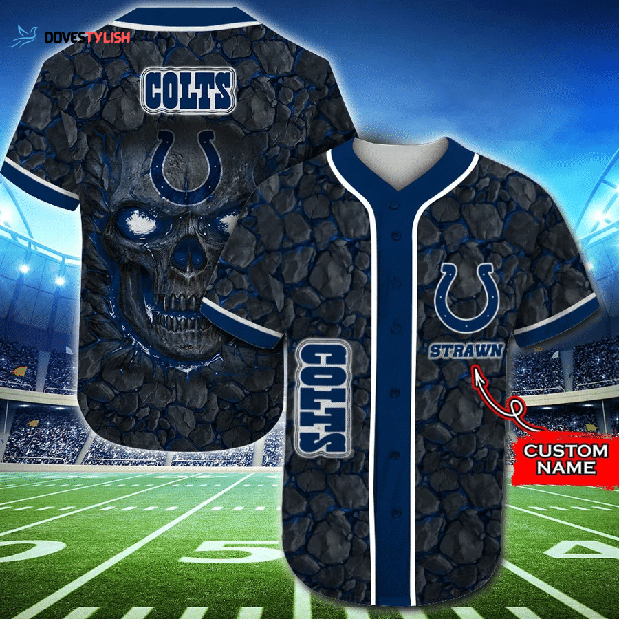 Indianapolis Colts Personalized Baseball Jersey Indianapolis Colts Personalized Baseball Jersey