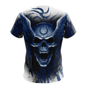 Indianapolis Colts Special Kits With Skull Art Unisex T-Shirt For Fans Gifts 2025