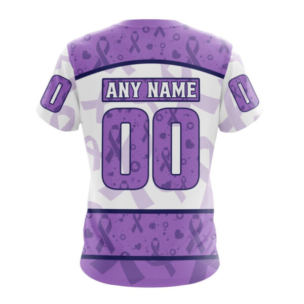 Indianapolis Colts Special Lavender Fights Cancer Unisex T-Shirt For Fans Gifts 2025