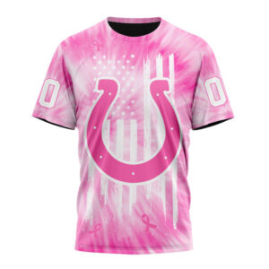 Indianapolis Colts Special Pink Tie-Dye Unisex T-Shirt For Fans Gifts 2024