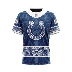 Indianapolis Colts Specialized Native With Samoa Culture Unisex T-Shirt For Fans Gifts 2024