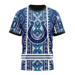Indianapolis Colts Specialized Pattern Native Concepts Unisex T-Shirt For Fans Gifts 2024