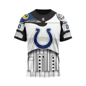 Indianapolis Colts Specialized Star Wars May The 4th Be With You Unisex T-Shirt For Fans Gifts 2024