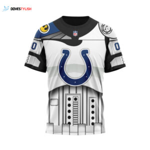 Indianapolis Colts Specialized Star Wars May The 4th Be With You Unisex T-Shirt For Fans Gifts 2024