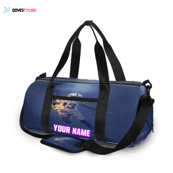 Indianapolis Colts TY Unisex Gift Tee 2025Personalized Name Travel Bag Gym Bag