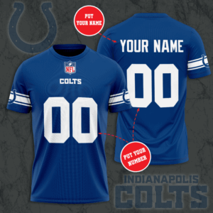 Indianapolis Colts Unisex T-Shirt For Fans Gifts 2024