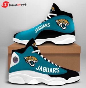 Jacksonville Jaguars Air Jordan 13 Sneaker Custom - Perfect Gift for Fans