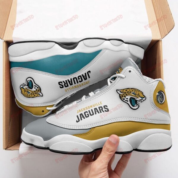Exclusive Jacksonville Jaguars Air Jordan 13 Sneaker Custom – Perfect Fan Gift