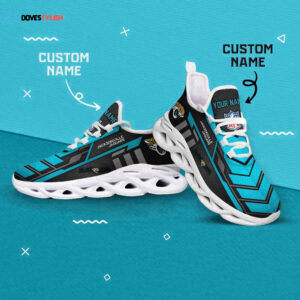 Jacksonville Jaguars Custom Name Max Soul Shoes For Men And Women